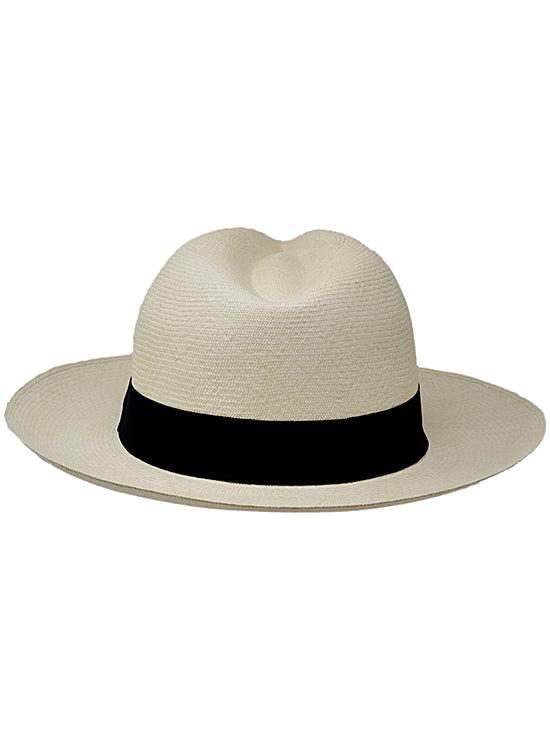 Sombrero de Panamá Montecristi Fedora (tuis) Grado 15-16