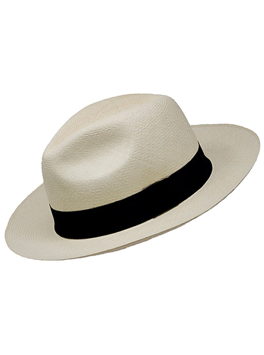 Sombrero de Panamá Montecristi Fedora (tuis) (Grado 13-14)