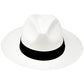 White Panama Hat for Women - Fedora Hat