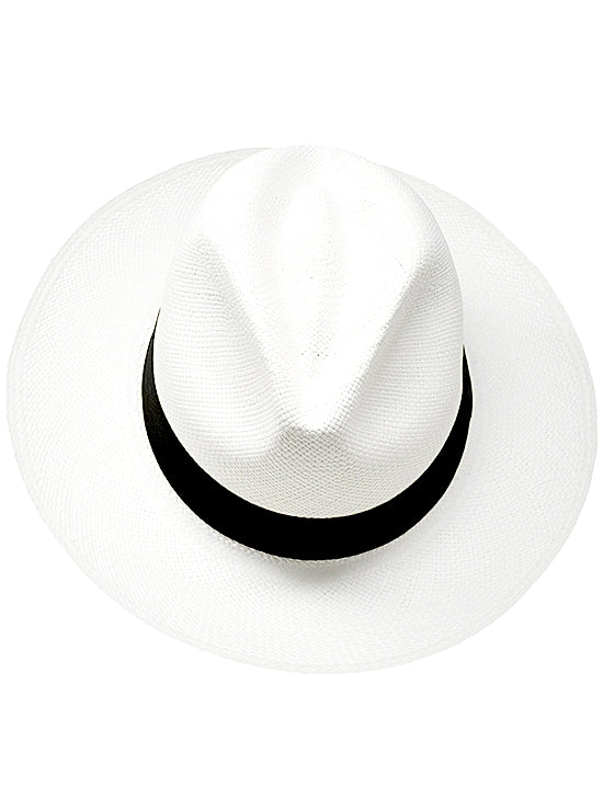 Chapéu Panamá Branco - Fedora Ace - Grau 3-4