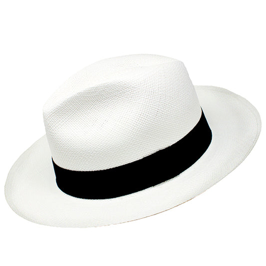 Weißer Fedora-Hut für Männer