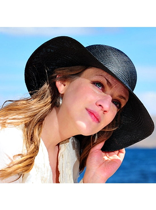 Black Panama Hat Women - Brisa Hat