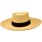 Sombrero de Panamá Habano Chemise Ala Ancha Grado 3-4