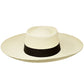 Sombrero de Panamá Natural Chemise Ala Ancha Grado 3-4