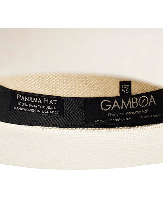 Chapéu Panamá Cuenca - Chemise (Grau 3-4) Aba Larga