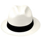 Cappello Panama Cuenca Borsalino (Havana) Bianco da Donna (Grado 3-4)
