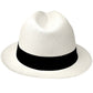 Cappello Panama Cuenca Borsalino (Havana) Bianco da Donna (Grado 3-4)
