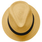 Marrón Claro Sombrero de Panamá Plantation (Ausin) Grado 3-4