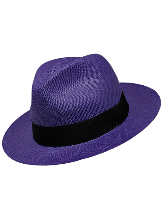 Purple Panama Hat - Fedora Hat