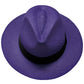 Cappello Panama Cuenca Fedora Viola