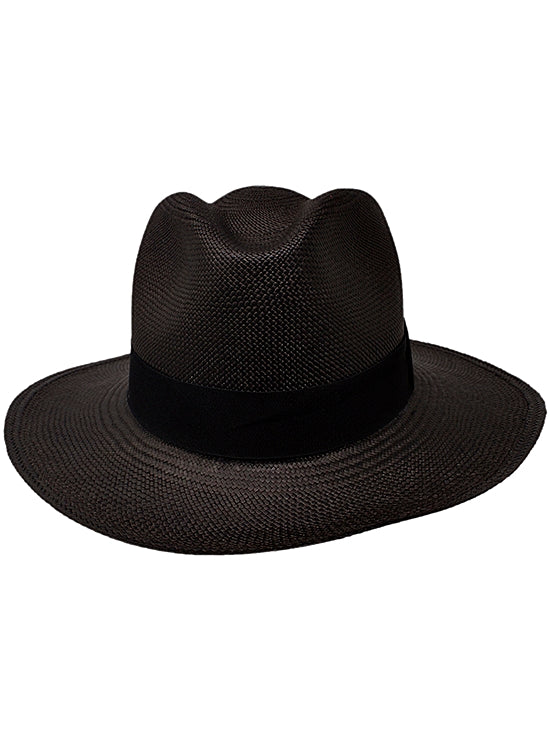 Black Panama Hat - Ausin
