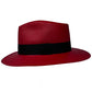 Red Panama Hat - Ausin